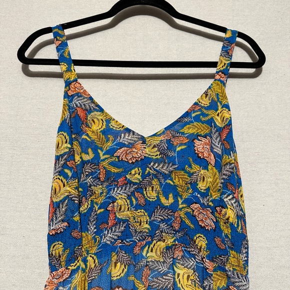 NWT Black Tape Tiered Floral A Line Dress - size M - Picture 5 of 8